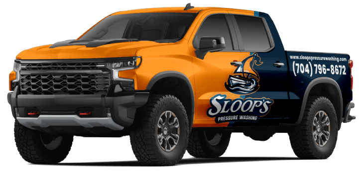 Sloops Pressure Washing Exterior Cleaning Truck